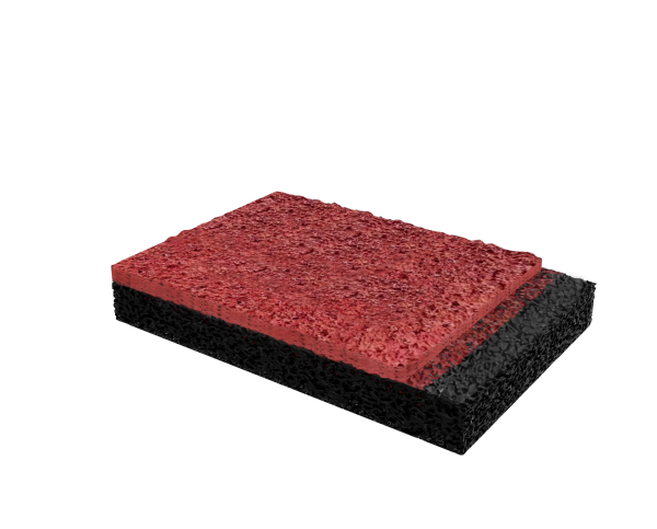 Recycled Rubber Base + EPDM Full PUR System